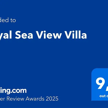 Royal Sea View Villa